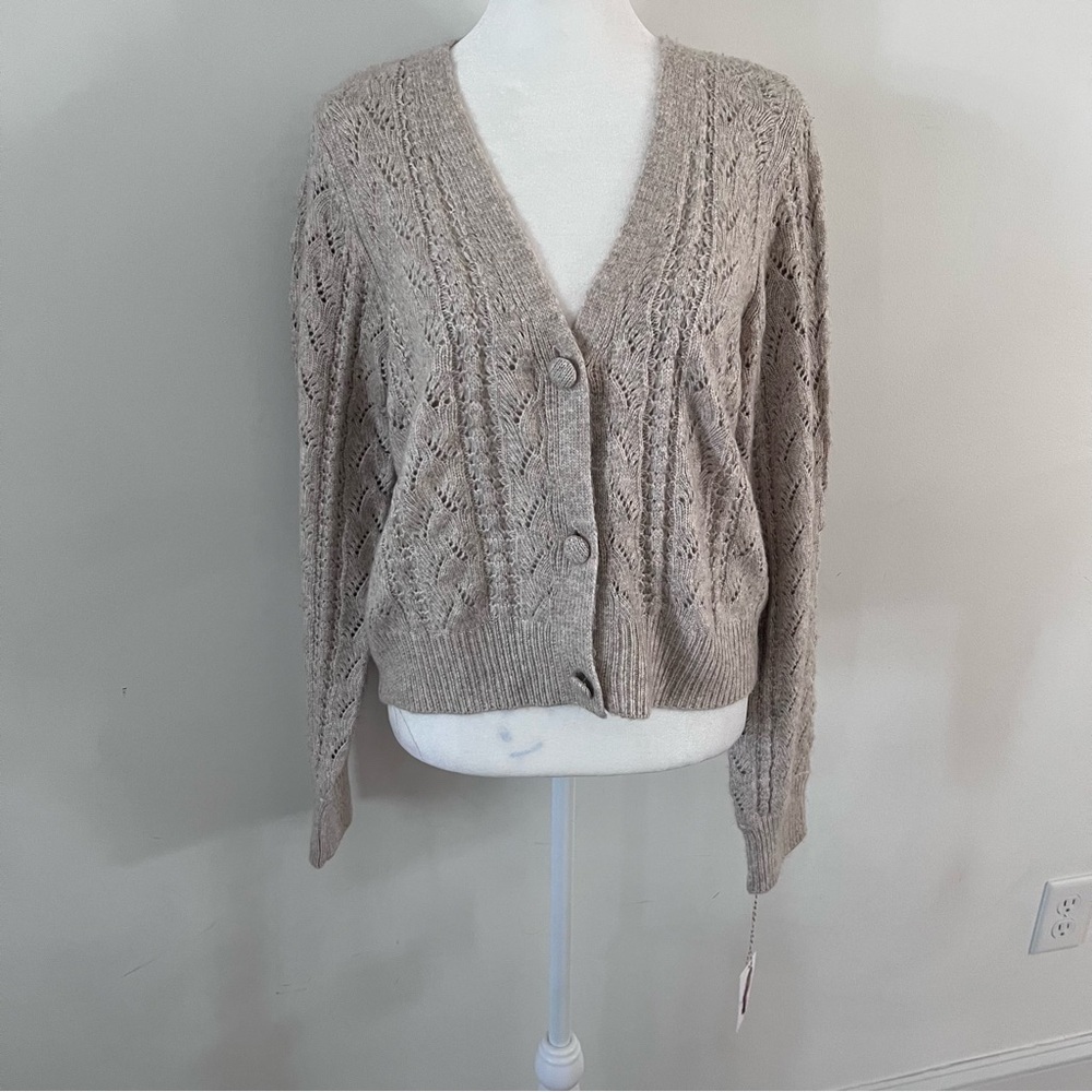 NWT Jessica Simpson Button front Knit Cardigan Sweater |XL|